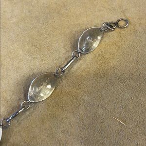 Turquoise link bracelet